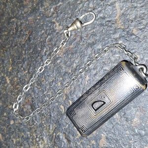 WW1 Nickel Silver 1920 Belt Slide